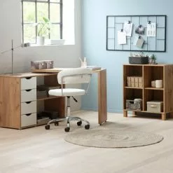 JYSK Internal Kontorsstol SNEDSTED Vit 17 JYSK Internal Kontorsstol SNEDSTED Vit -Sovrum Rea 165289