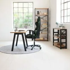 JYSK Internal Gamingstol LAMDRUP Svart/grön -Sovrum Rea 165296