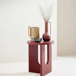 JYSK Internal Hörnbord ARCH Ø35 Vinröd -Sovrum Rea 165905