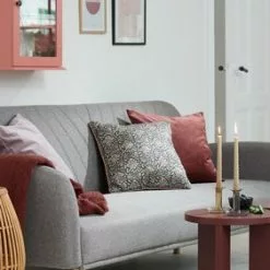 Bäddsoffa PARADIS Ljusgrå -Sovrum Rea 166680