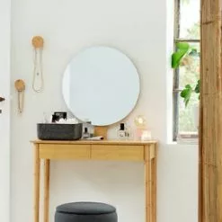 JYSK Internal Sminkbord SAKSILD M/spegel Bambu -Sovrum Rea 166695 1