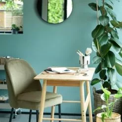 Matstol VASBY Sammet Oliv/svart -Sovrum Rea 166735