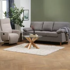 JYSK Internal Positionsfåtölj BREMDAL Ljusgrå -Sovrum Rea 166881