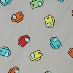 Påslakanset AMONG US 150x210 Grå -Sovrum Rea 170118