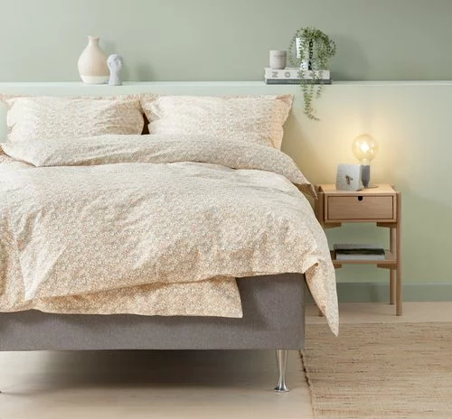 KRONBORG Påslakanset NINA Percale 150x210 Orange 5 KRONBORG Påslakanset NINA Percale 150x210 Orange - Bild 3