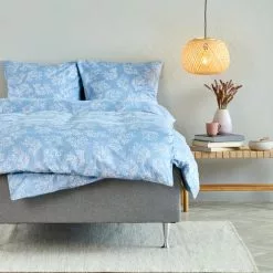JYSK Påslakanset VIOLA Satin 150x210 Blå 7 JYSK Påslakanset VIOLA Satin 150x210 Blå -Sovrum Rea 176169