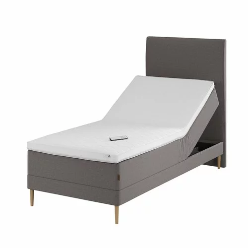 DREAMZONE Ställbar Säng 90x200 GOLD E50 Grå-21 4 DREAMZONE Ställbar Säng 90x200 GOLD E50 Grå-21 - Bild 2