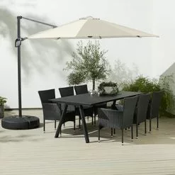 JUTLANDIA Hängparasoll TRONDHEIM Ø300 Offwhite -Sovrum Rea 176505