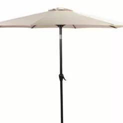 Marknadsparasoll AGGER Ø300 Beige 6 Marknadsparasoll AGGER Ø300 Beige -Sovrum Rea 176882