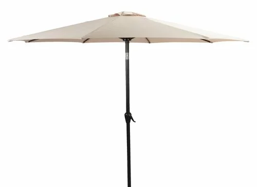 Marknadsparasoll AGGER Ø300 Beige 4 Marknadsparasoll AGGER Ø300 Beige - Bild 2