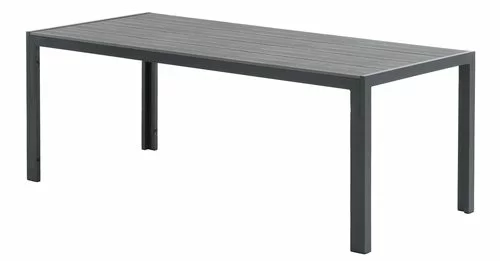 JUTLANDIA Bord PINDSTRUP B90xL205 Grå 3 JUTLANDIA Bord PINDSTRUP B90xL205 Grå