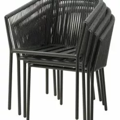 JUTLANDIA Stapelstol BRAVA Snabbtorkande Grå -Sovrum Rea 177125