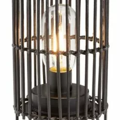 Batterilampa GULSPURV Ø12xH22 Svart -Sovrum Rea 177216