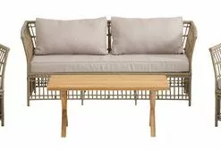Loungeset LILLESAND 5-sits Natur 9 Loungeset LILLESAND 5-sits Natur -Sovrum Rea 177244