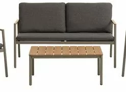 Loungeset OTTERUP 4-sits Grå -Sovrum Rea 177259