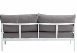 JUTLANDIA Loungeset ODDESUND 5-sits Vit -Sovrum Rea 177289