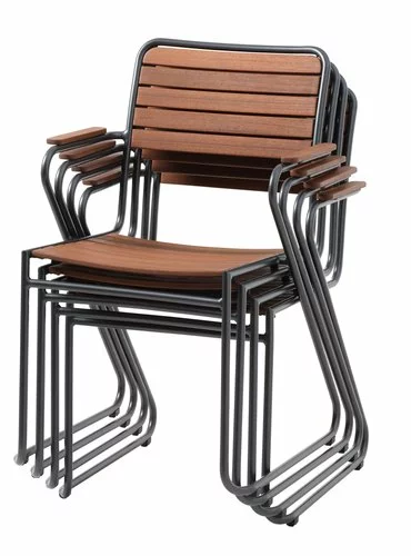 JUTLANDIA Stapelstol VAXHOLM Hårdträ 5 JUTLANDIA Stapelstol VAXHOLM Hårdträ - Bild 3