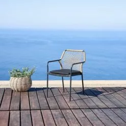 JUTLANDIA Stapelstol FASTRUP Svart -Sovrum Rea 178595