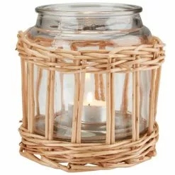 Lykta SKATA Ø12xH11 Natur 7 Lykta SKATA Ø12xH11 Natur -Sovrum Rea 179191