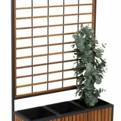 JUTLANDIA Blomlåda UGILT B27xL74xH131 Hårdträ