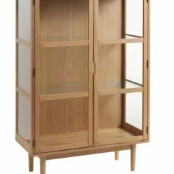 Royal Oak Vitrinskåp LANGELINIE 2 Dörrar Ek