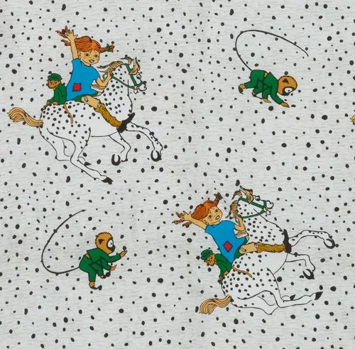 Påslakanset PIPPI 150x210 Grå 5 Påslakanset PIPPI 150x210 Grå - Bild 3