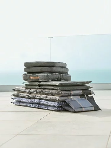 JUTLANDIA Dyna Hög Stolsrygg GUDHJEM Mörkgrå 5 JUTLANDIA Dyna Hög Stolsrygg GUDHJEM Mörkgrå - Bild 3