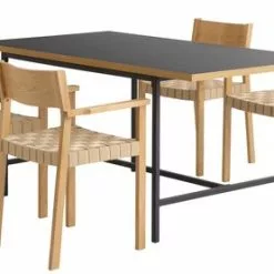 EGUM L160 Svart/ek + 4 VADEHAVET Ek