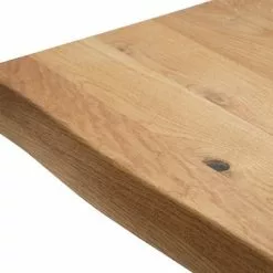 Royal Oak Matbord ROSKILDE Natur 95×200 Ek/svart -Sovrum Rea 180974