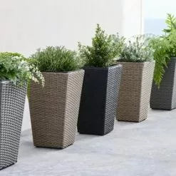 Trädgårdskruka BLOMMOR B31xL31xH50 Natur 7 Trädgårdskruka BLOMMOR B31xL31xH50 Natur -Sovrum Rea 181253