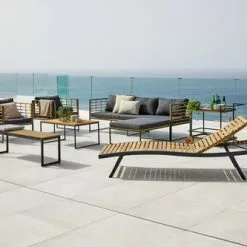 JUTLANDIA Loungesoffa UGILT M/schäslong 3-sits Trä -Sovrum Rea 181406 1