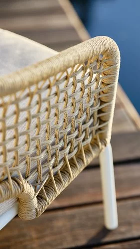 JUTLANDIA Loungeset DYVIG 5-sits Snabbtorkande Vit 6 JUTLANDIA Loungeset DYVIG 5-sits Snabbtorkande Vit - Bild 4