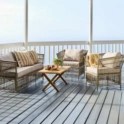 Loungeset LILLESAND 5-sits Natur