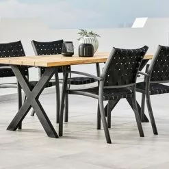 Bord ELLEKILDE B85xL180 Teak -Sovrum Rea 182285