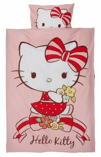Påslakanset HELLO KITTY 150x210 Rosa 3 Påslakanset HELLO KITTY 150x210 Rosa