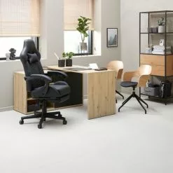 Gamingstol HALLUM Med Benstöd Svart 17 Gamingstol HALLUM Med Benstöd Svart -Sovrum Rea 182435 1