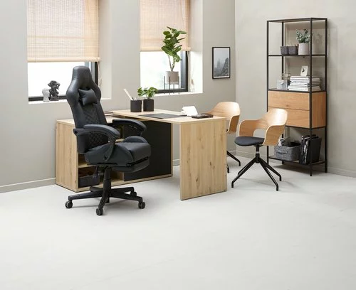 Gamingstol HALLUM Med Benstöd Svart 10 Gamingstol HALLUM Med Benstöd Svart - Bild 8