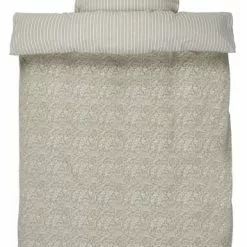 KRONBORG Påslakanset DAIMI Percale 150x210 Grön