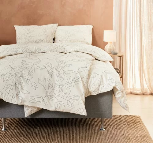 JYSK Påslakanset SVEA 150x210 Offwhite 5 JYSK Påslakanset SVEA 150x210 Offwhite - Bild 3