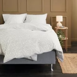 KRONBORG Påslakanset DAIMI Percale 150x210 Grön -Sovrum Rea 184790