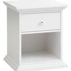 Sängbord FREDENSBORG Vit