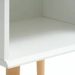 Sängbord KORSVANG 1 Låda Vit -Sovrum Rea 185258