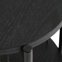 Sängbord EGELEV Svart 12 Sängbord EGELEV Svart -Sovrum Rea 185260