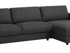 Schäslongsoffa KONGSMARK Mörkgrå