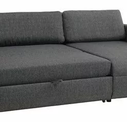 JYSK Internal Bäddsoffa Schäslong JETSMARK Grå -Sovrum Rea 185365
