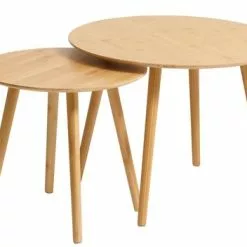 JYSK Internal Hörnbord VANDSTED Ø60 Bambu 13 JYSK Internal Hörnbord VANDSTED Ø60 Bambu -Sovrum Rea 185390