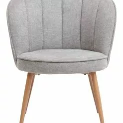 JYSK Internal Fåtölj HOLMDRUP Grå/ek -Sovrum Rea 185425