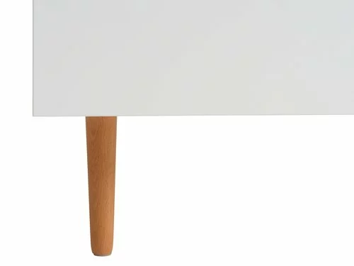 TV-bänk KORSVANG 3 Dörrar Vit 4 TV-bänk KORSVANG 3 Dörrar Vit - Bild 2