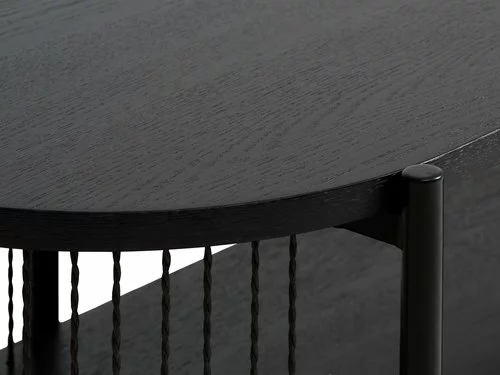 TV-bänk EGELEV Svart 4 TV-bänk EGELEV Svart - Bild 2