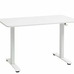 JYSK Internal Höj-/sänk Skrivbord ASSENTOFT 70x130 Vit